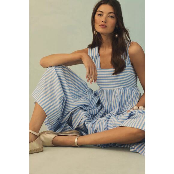 Anthropologie The Helena Square-Neck Babydoll Dress - Picture 4 of 6